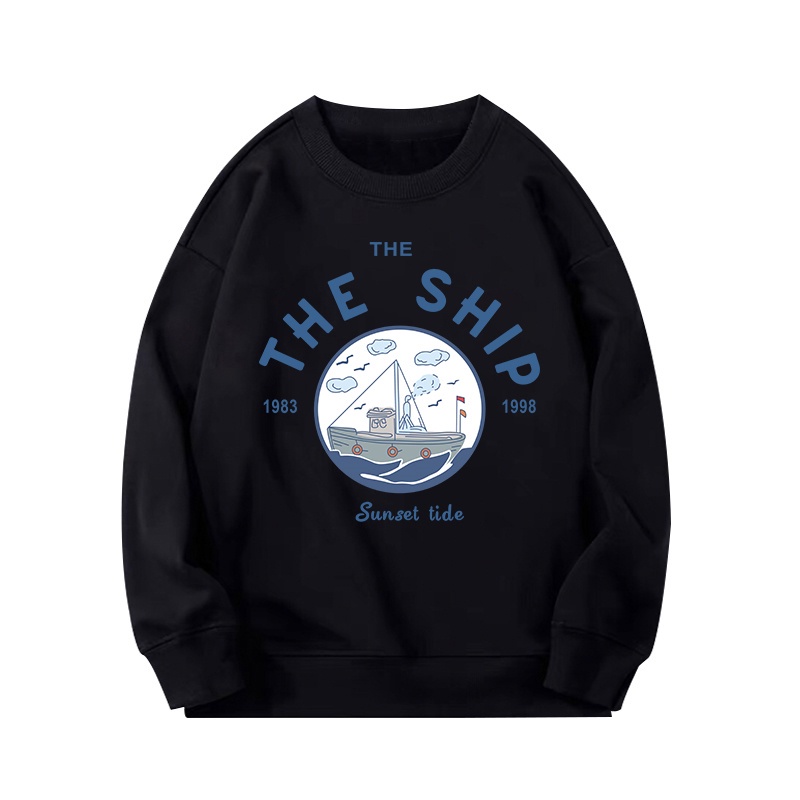 NRVP Áo Thun Tay Dài Oversize In Họa Tiết Phong Cách Hàn Quốc Thời Trang Cho Nam Và Nữ