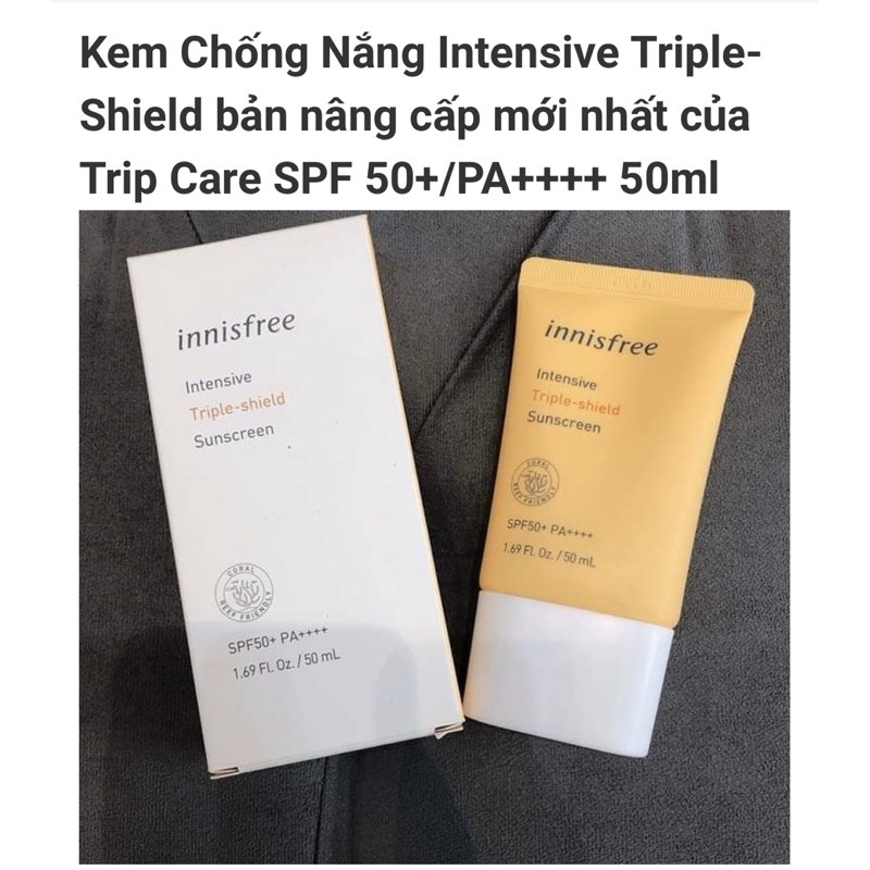 [Triple care] Kem chống nắng Innisfree Intensive Triple Care Sunscreen SPF50+ PA++++