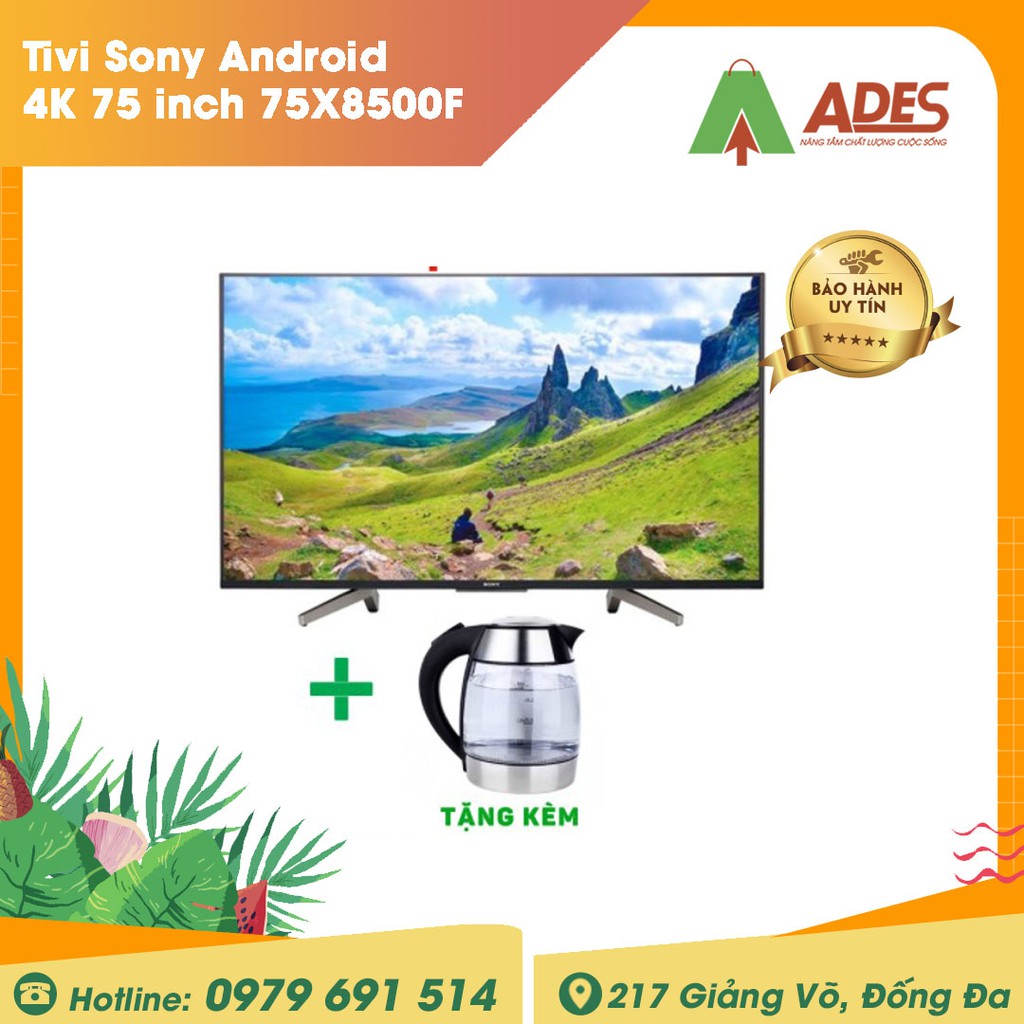 Tivi Sony Android 4K 75 inch 75X8500F