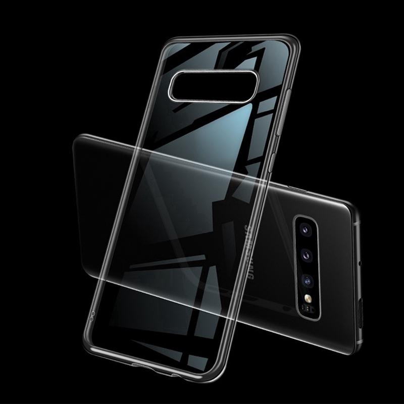 Ốp điện thoại TPU mềm trong suốt chống trầy xước cho Samsung Galaxy S10 S9 S8 Plus S10e S10+