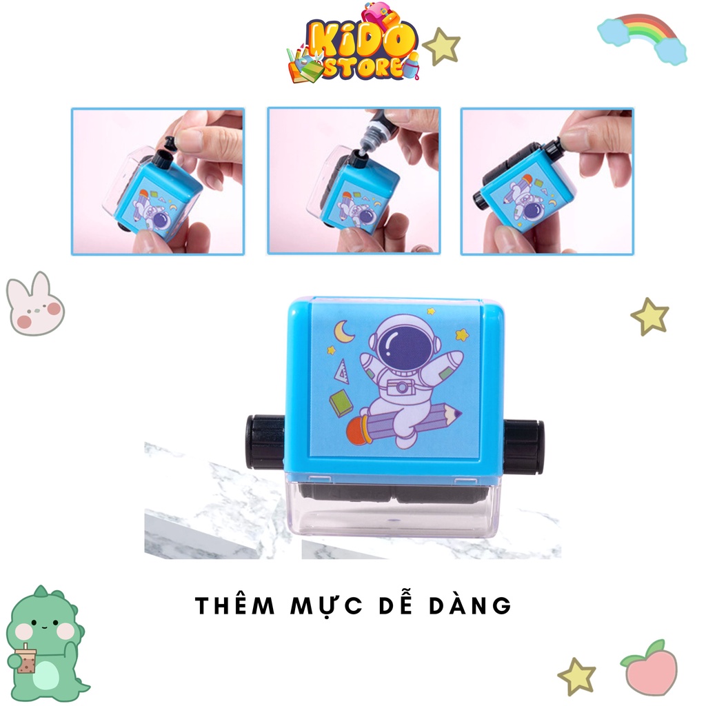 Con lăn phép tính, máy in phép tính tự động cộng trừ nhân chia cho bé học toán KDP607