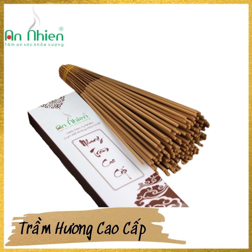 Nhang trầm hương An Nhiên 20cm-150cây, nhang sạch không chất tạo mùi