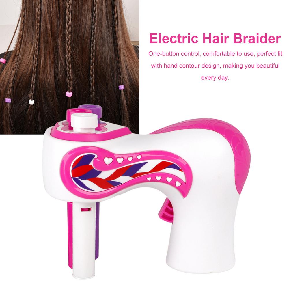 Máy Tết Tóc Tự Động Chạy Bằng Điện Abs Chuyên Dụng Tiện Lợi Cho Salon