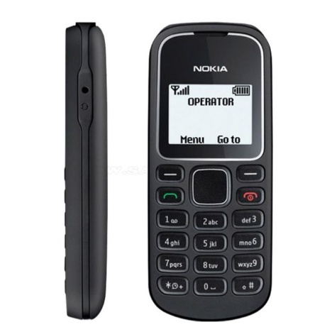 Điện thoại Nokia 1280 Zin chính hãng ,Máy cục gạch màn hình đen trắng kèm pin sạc loại Tốt