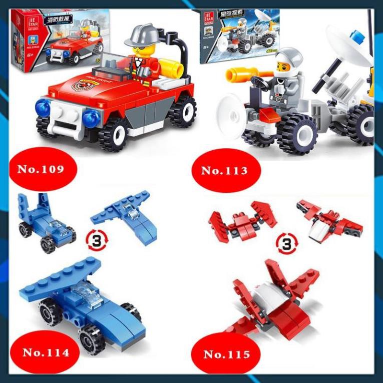 Đồ chơi lắp ghép Đồ chơi lắp ghép các loại xe và thú Mini Lego Style [TOY WORLD]