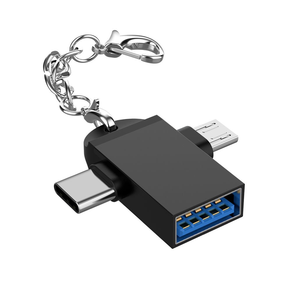 Đầu Chuyển Đổi Từ Rbgp Type-C Micro Usb Sang Usb 3.0 2 Trong 1 | WebRaoVat - webraovat.net.vn