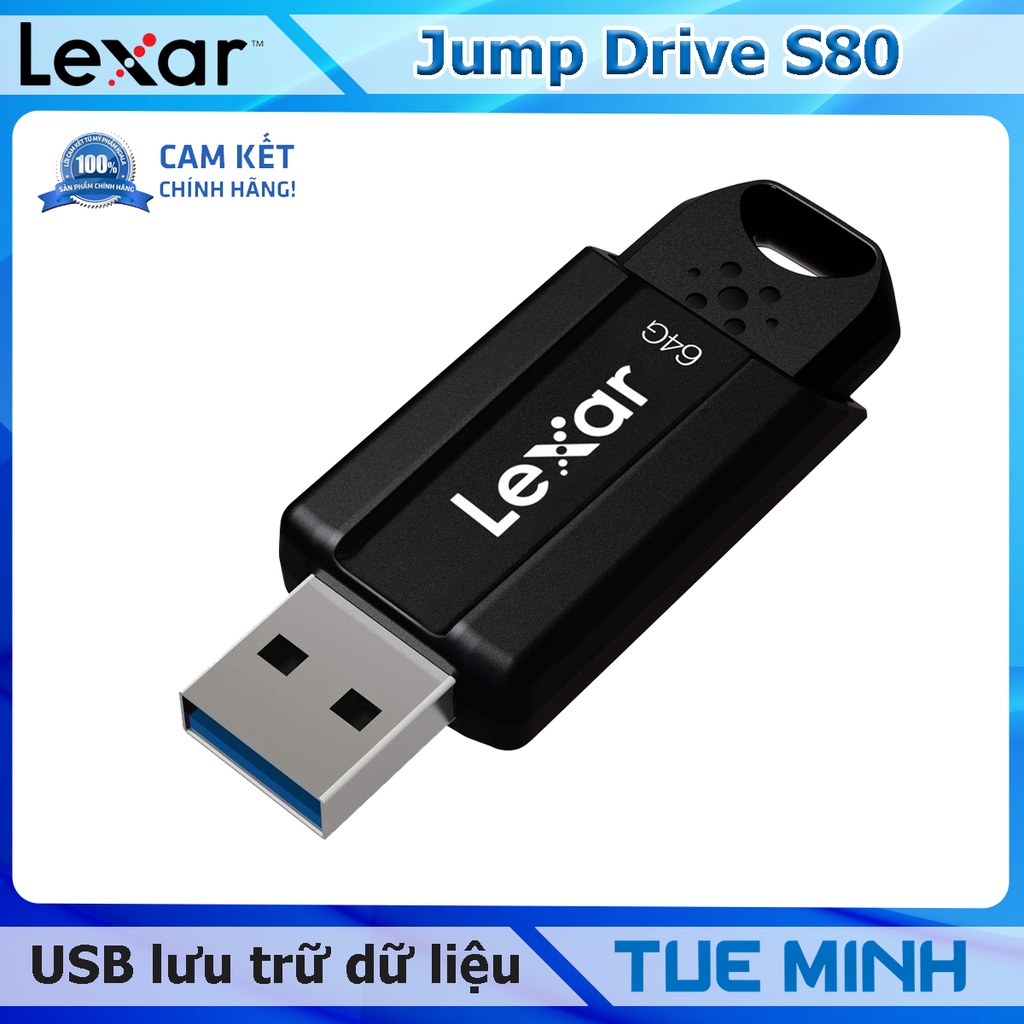 USB lưu trữ dữ liệu Lexar Jump Drive S80