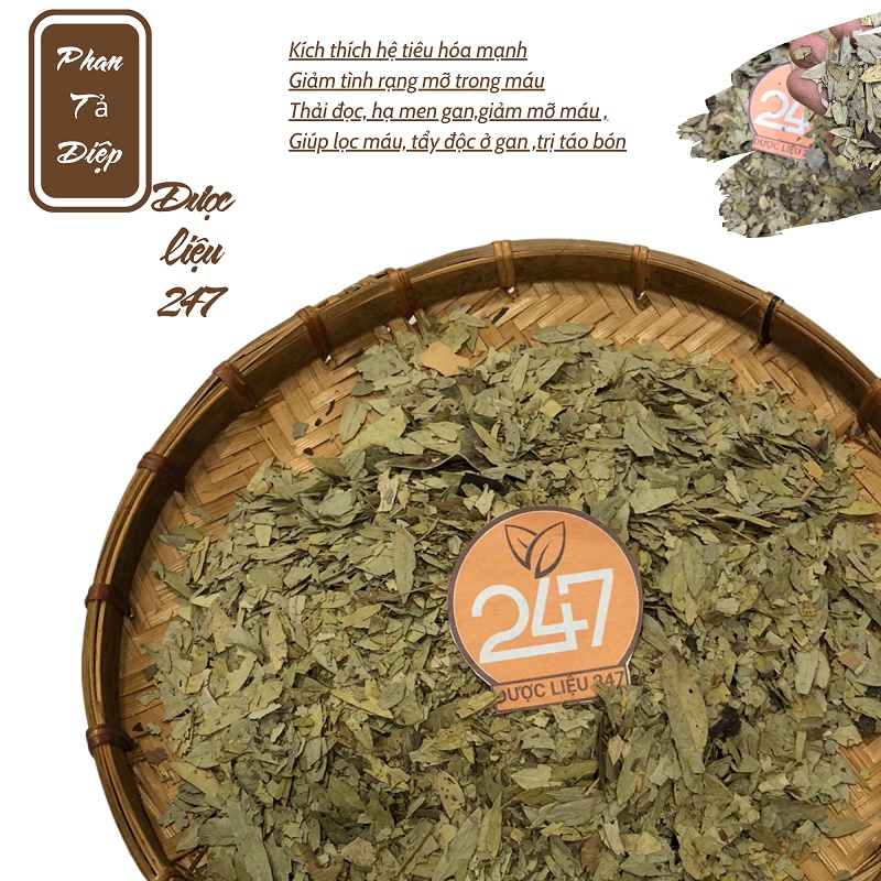 Giá Sỉ 500g Phan Tả Diệp (Vị Thơm Ngon Dễ Uống) Hỗ Trợ Táo Bón, Giải Độc Gan, Nhuận Tràng, Giảm Cân Hiệu Quả