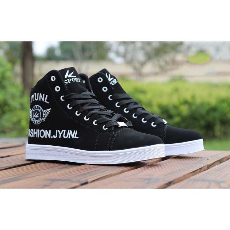 Giày cao cổ nam Fashion JYunll thời trang cực độc chất ngầu