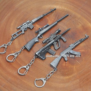 Móc Khóa Phụ Kiện Game Pubg - Kim Loại Cao Cấp - Mẫu Trơn Màu - 5513