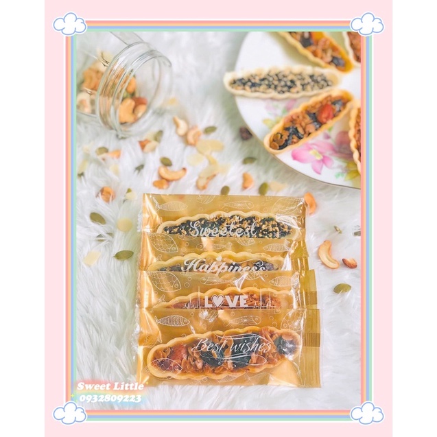 TÚI ĐỰNG BÁNH ĐẾ THUYỀN 4 KIỂU CHỮ KHÁC NHAU