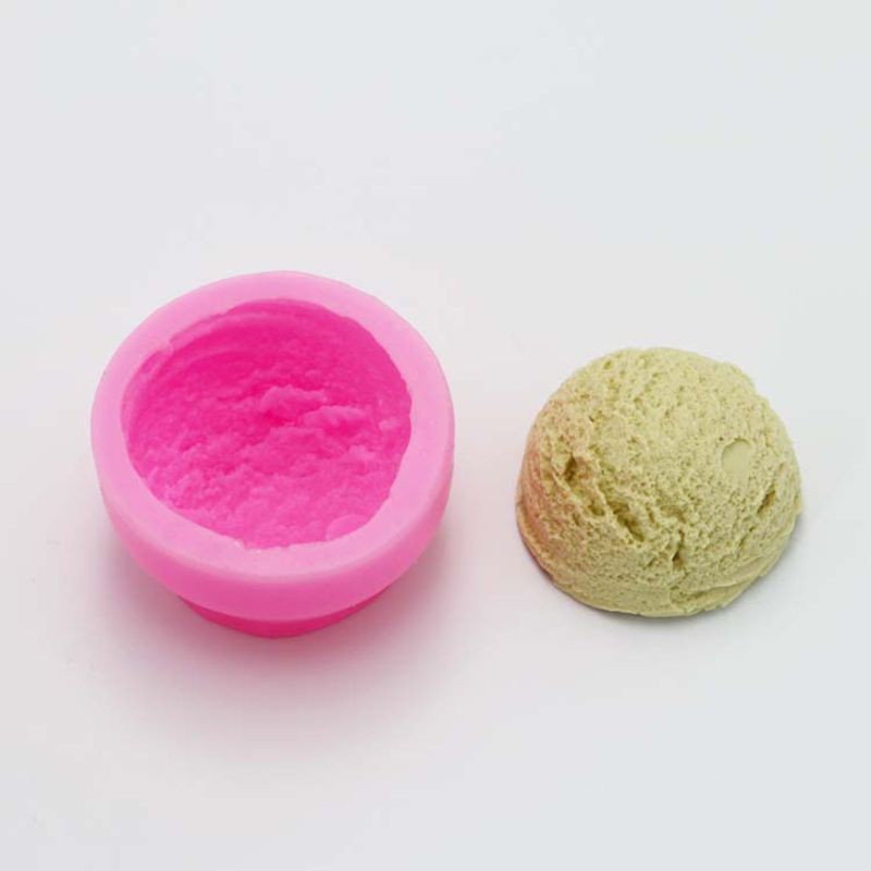 Khuôn Silicone Làm Bánh Hình Quả Bóng Xinh Xắn