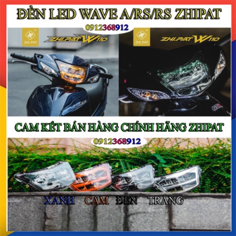 ĐÈN LED WAVE ZHIPAT CHÍNH HÃNG CHO WAVE A/S / RS MỚI ( BẢN VER 2020)