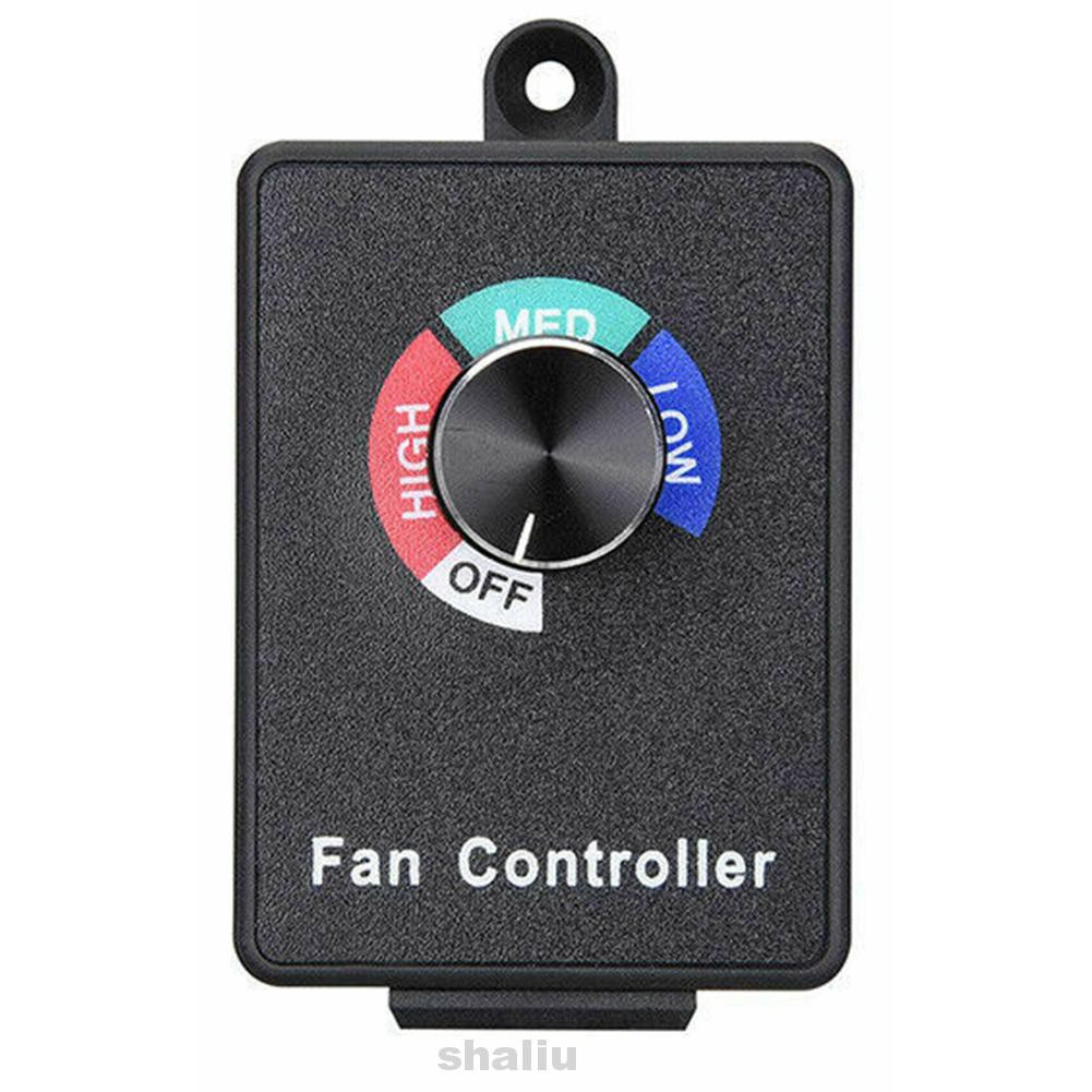Rotary Knob Multipurpose Easy Operate Plug And Play Inline Duct Variable Dial Air Blower Fan Speed Controller