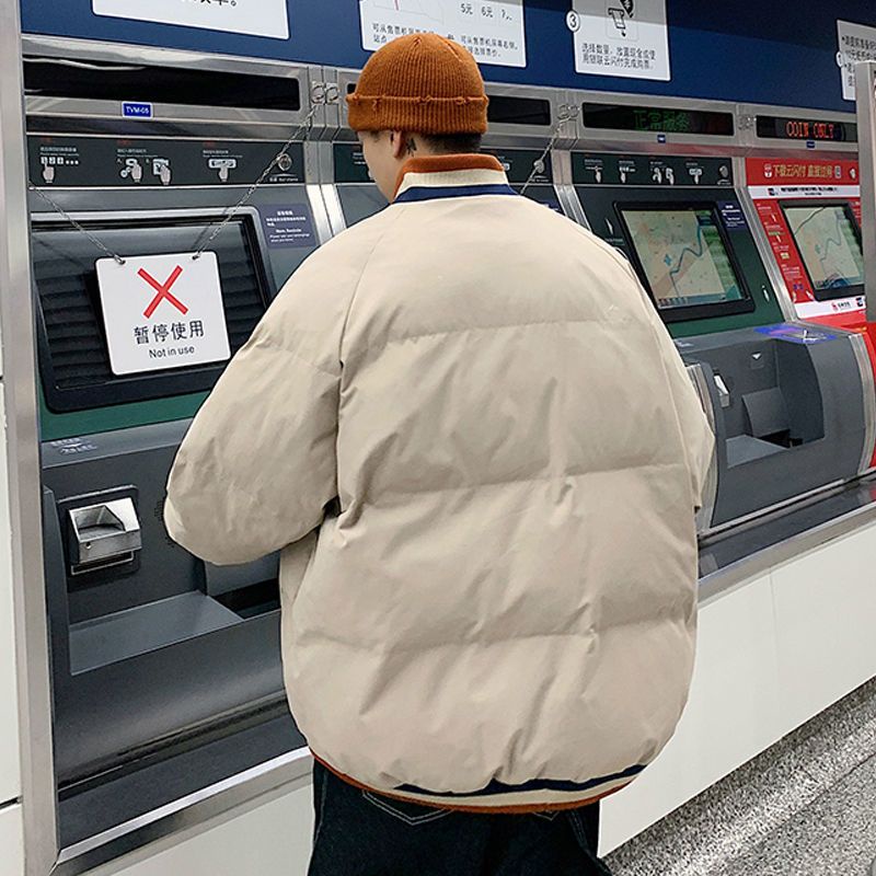 ÁO PHAO UNISEX HOẠ TIẾT SỌC VIỀN ÁO HÀNG DÀY DẶN