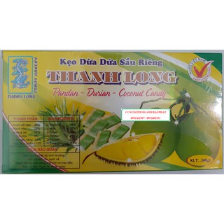 COMBO 5 HỘP KẸO DỪA BẾN TRE 300G (DỨA SẦU RIÊNG)