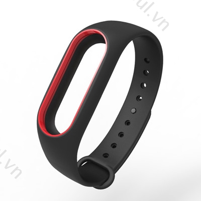 Dây Đeo Thay Thế Chất Liệu Silicon Màu Trơn Cho Xiaomi Mi Band 2