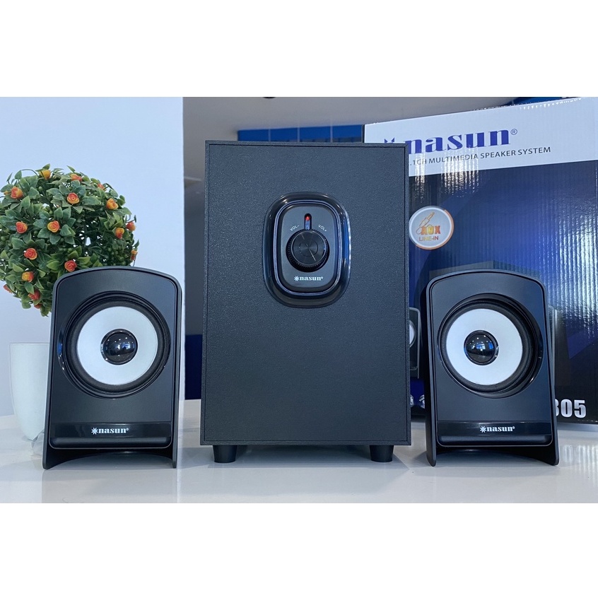 Loa bluetooth Nasun NS-804 NS-805 đa chức năng (thẻ nhớ, usb, bluetooth, đài fm)