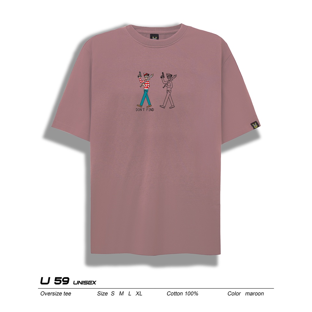 ÁO THUN OVERSIZE (U_59 UNISEX)