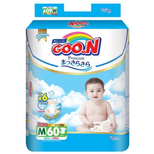 Tã Dán Goon Slim M60, L50, XL46