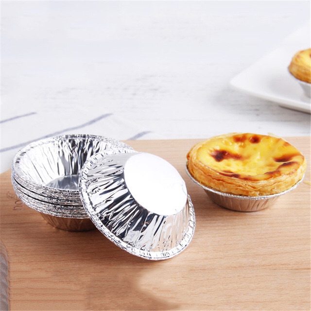 Set 25 chiếc khuôn tart dùng 1 lần