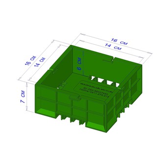 Khuôn gói bánh chưng gấp thành thông minh (không cần gấp lá, cắt góc)