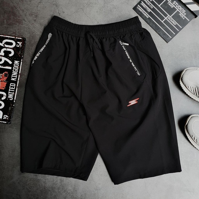 Quần Short nam khóa viền chữ thể thao, PP009 | BigBuy360 - bigbuy360.vn