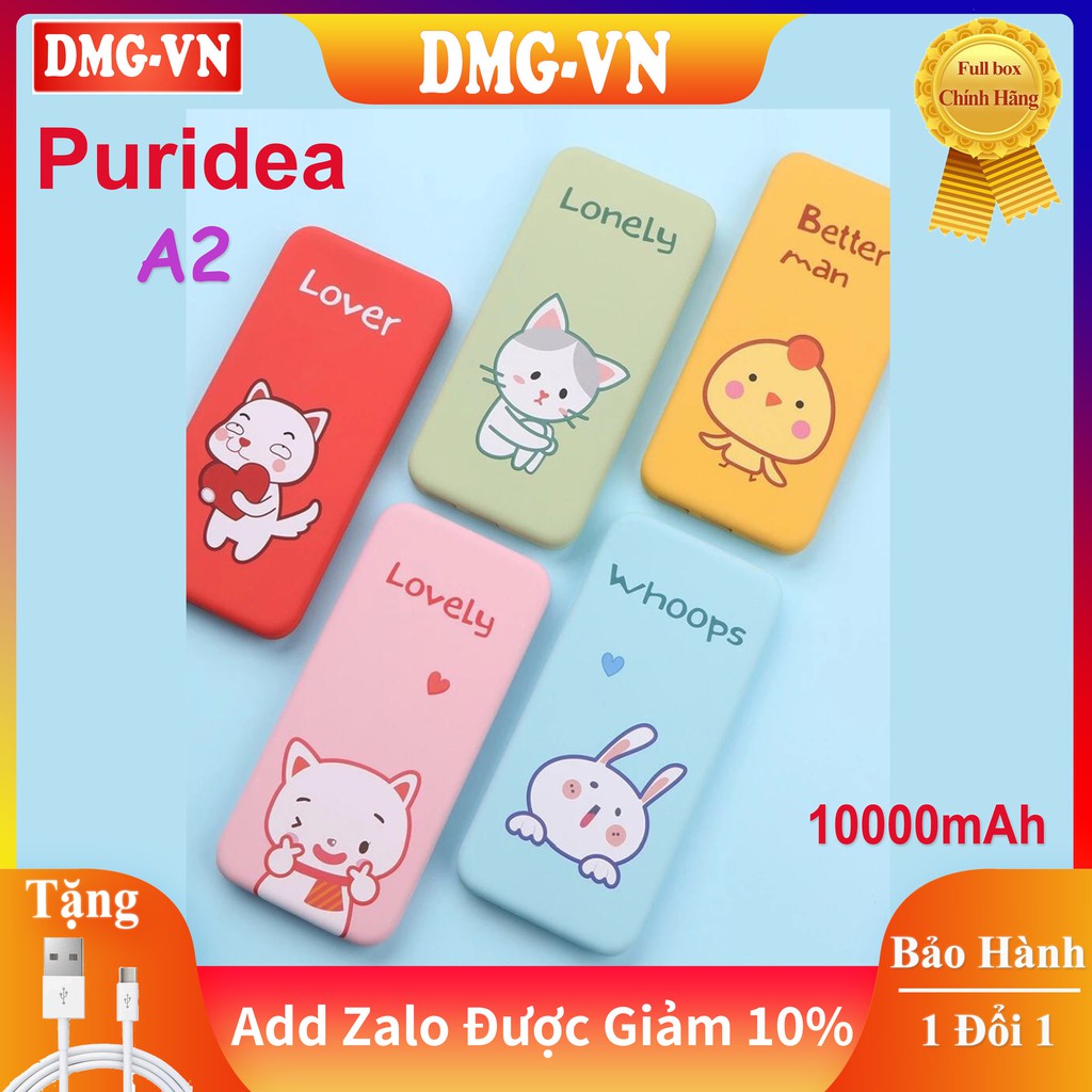 【Bán Sỉ】Pin Sạc Dự Phòng Siêu Mỏng Dung Lượng Lớn A2 S2 S3 10000mAh 15000mAh 20000mAh Power Bank 2 Cổng USB Hàng Cao Cấp