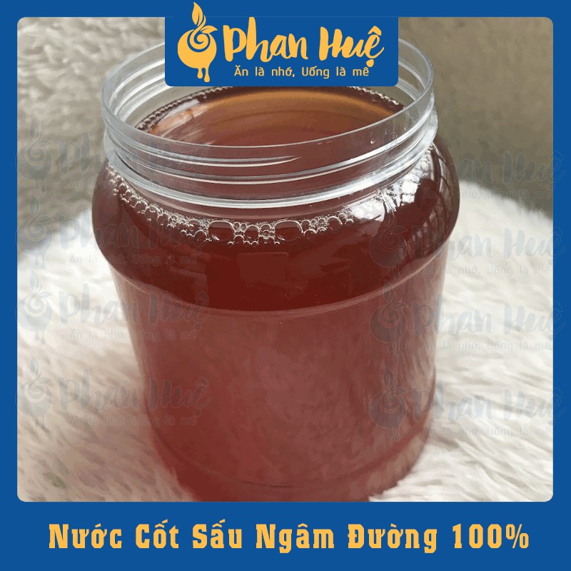 Nước cốt sấu ngâm đường chua ngọt Phan Huệ hộp 1kg đặc sản Hà Nội