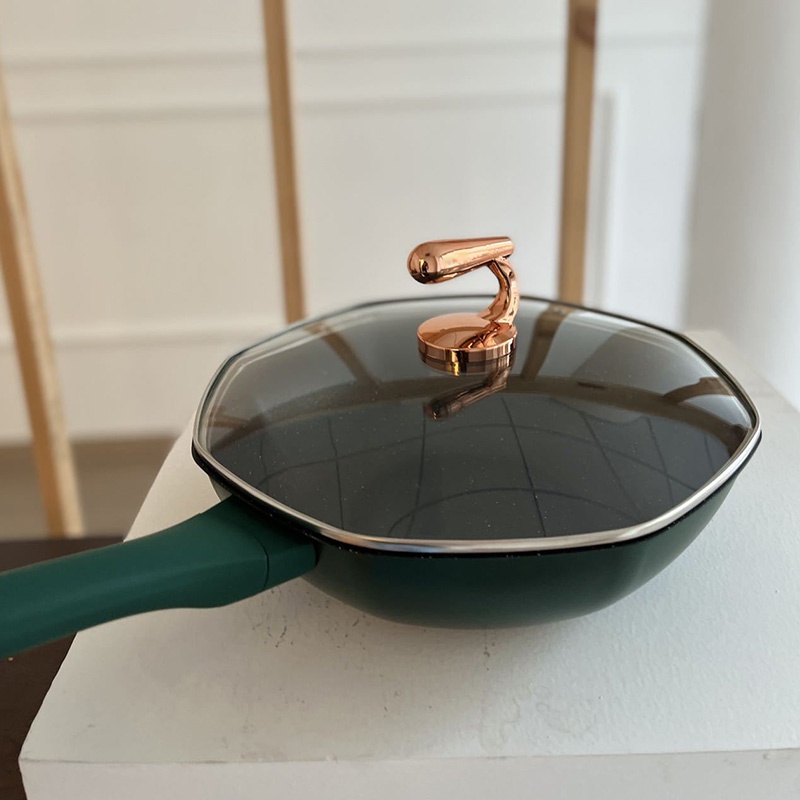 Only HOUSE Nồi Đá Maifan Nấu Bếp gas Cảm Ứng Không Dính Có Sẵn Net red