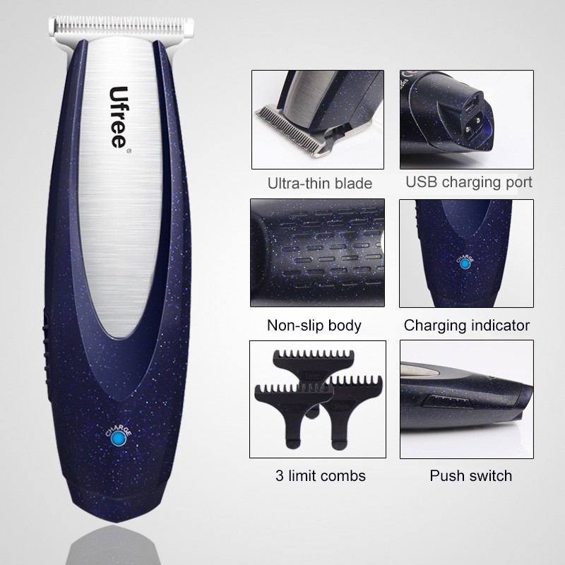 [Factory Outlet] Ufree T-shaped hair clipper professional bald head health beauty shaving electric men's Shaver