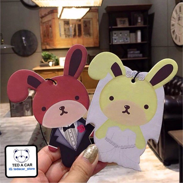 Túi Thơm Treo Phòng Làm Mát Không Khí Bunny Fresh Thái Lan