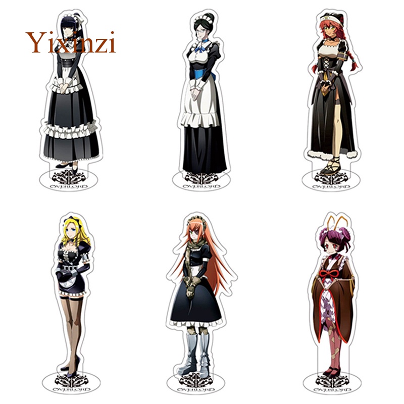 Mô Hình Nhân Vật Ainz Ooal Mặc Áo Choàng Trong Anime Overlord Có Giá Đỡ Bằng Acrylic Làm Quà Tặng Sinh Nhật Cho Cặp Đôi