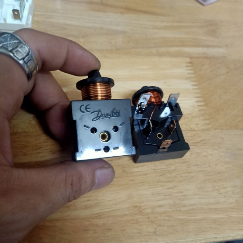 Rơ le khởi động máy nén Danfoss 3 lỗ cắm