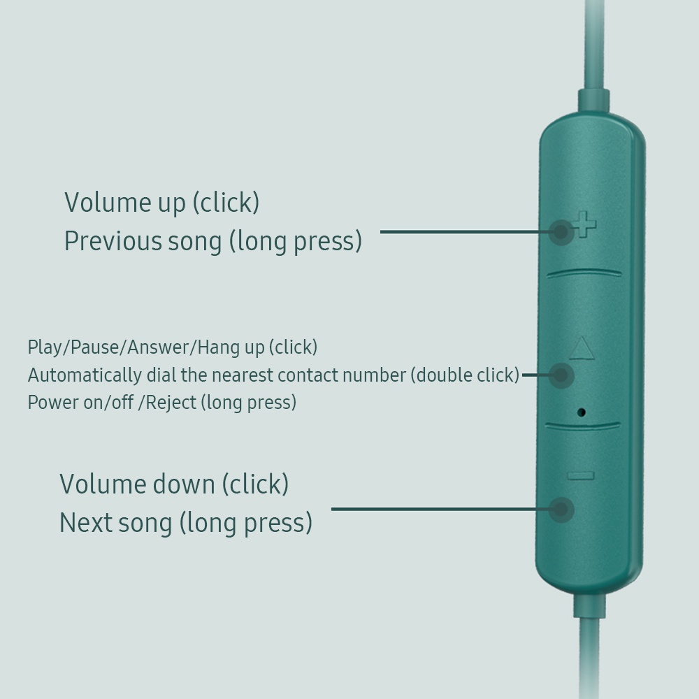 Tai Nghe Bluetooth 5.0 Không Dây Đeo Cổ Lenovo SH1 IPX5 Tích Hợp Mic Phong Cách Thể Thao