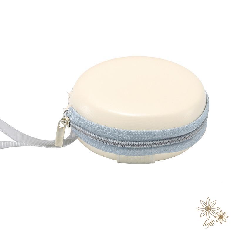 Túi Đựng Mắt Kính Hình Tròn Có Khóa Kéo Thời Trang