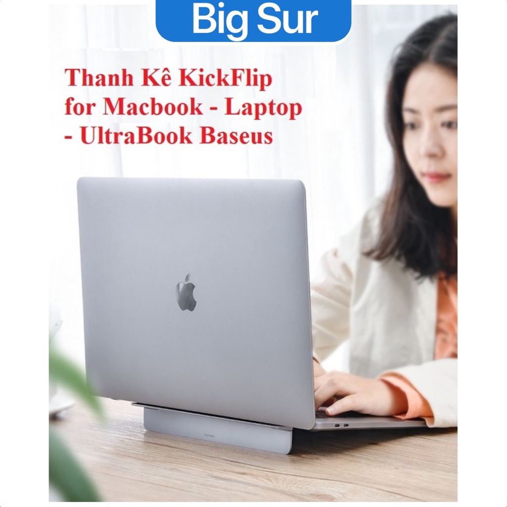 Thanh Kê KickFlip for Macbook - Laptop - UltraBook chính hãng Baseus