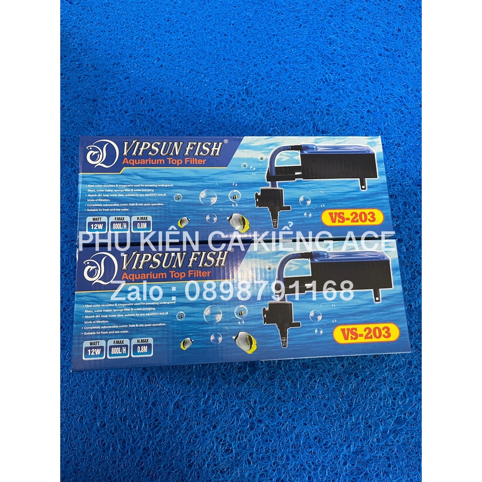 Máy Bơm Bộ Lọc Hồ Cá Vipsun VS-188, VS-288, VS388, VS-203, VS-680, VS-7800, VS-9800, VS-10800