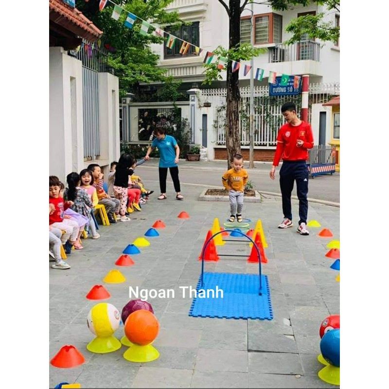 Chóp nấm cho trẻ vận động