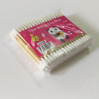 Gói tăm bông gỗ dài 7Cm - 100 Que
