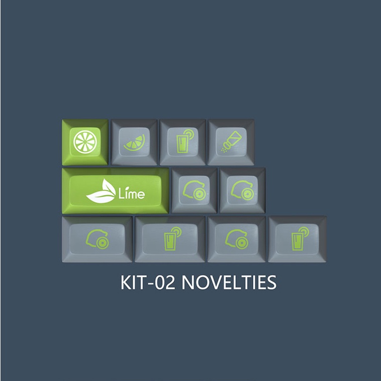 Keycap SA Maxkey LIME nút bàn phím cơ in doubleshot sắc nét