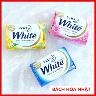 Xà phòng tắm trắng kao white nhật bản | xà bông kao white 130g