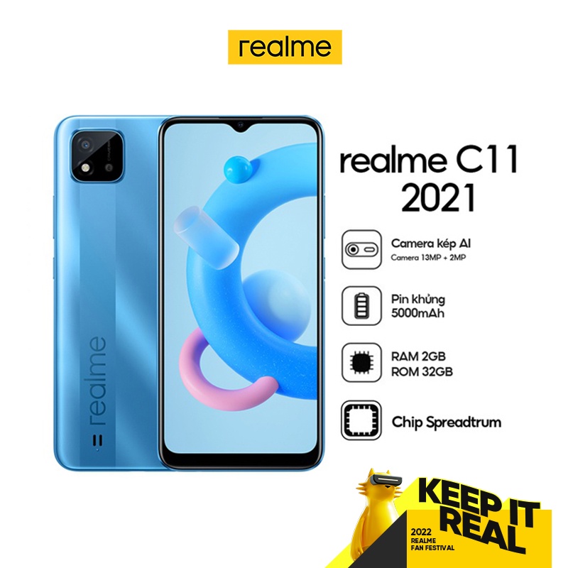 Điện Thoại Realme C11 (4GB/64GB) - Hàng Chính Hãng