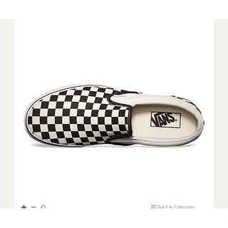 Slip on Vans Checker Board Slip On Black/off white check (caro, trắng)