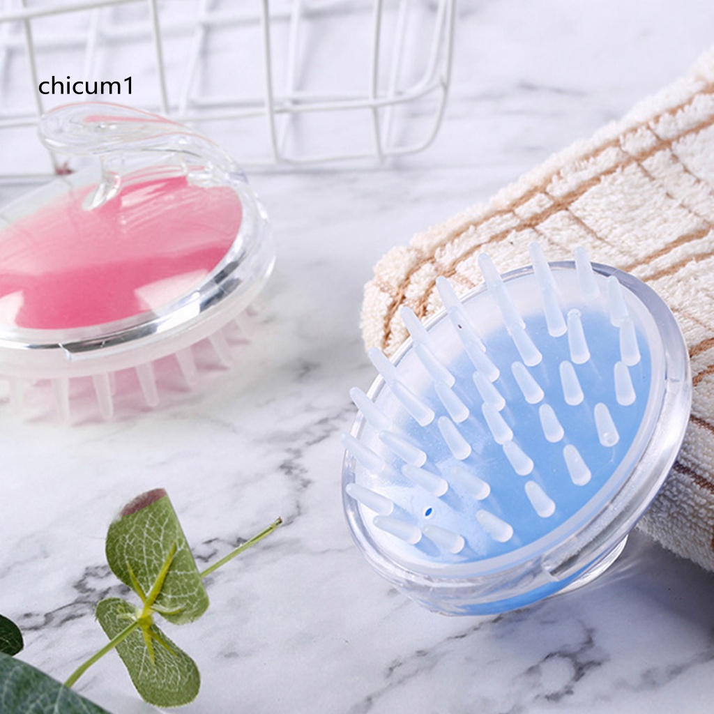 Bàn Chải Massage Da Đầu Đa Năng Làm Sạch Sâu