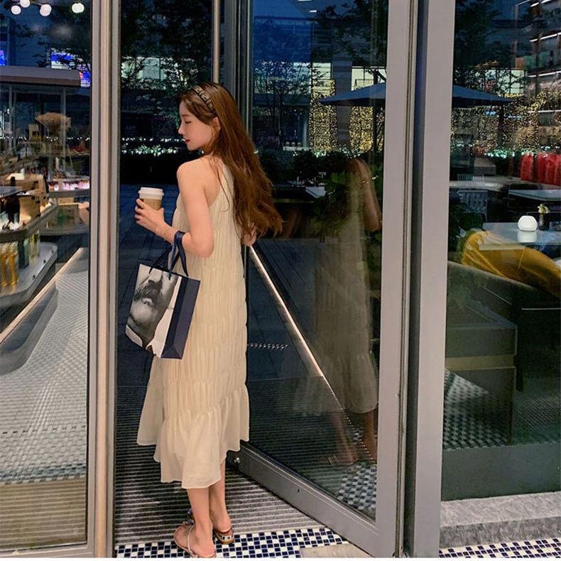 Đầm Hai Dây Dáng Dài Phong Cách Pháp Thời Trang Mùa Hè Hàng Mới 2022