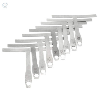 Bộ 9 dụng cụ đo dây đàn ghi ta