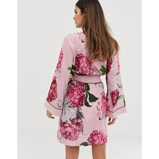 Choàng Phi Lụa Hoa Sang Trọng Ted Baker