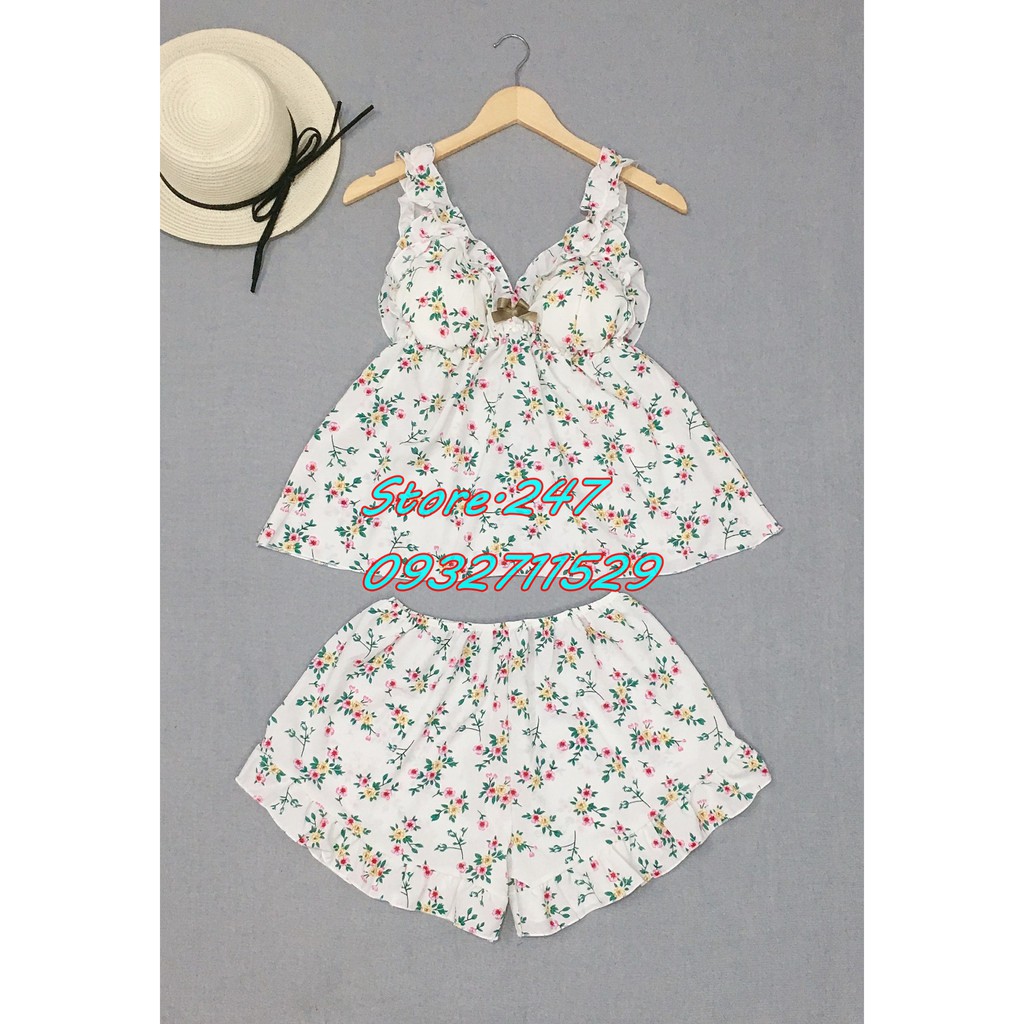 [SIZE 60KG - 90KG] BỘ ĐỒ NGỦ SIZE LỚN KATE LỤA HOA CÓ MÚT THÁO RỜI VẢI MỀM MÁT KHÔNG NHĂN ĐỦ MÀU LỰA CHỌN | BigBuy360 - bigbuy360.vn