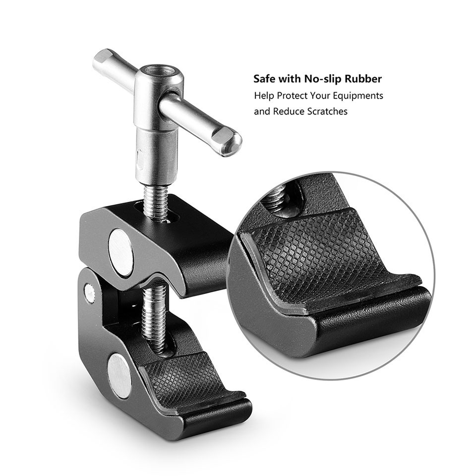 Kẹp siêu nhỏ SmallRig Super Clamp with 14 and 38 Thread  2058